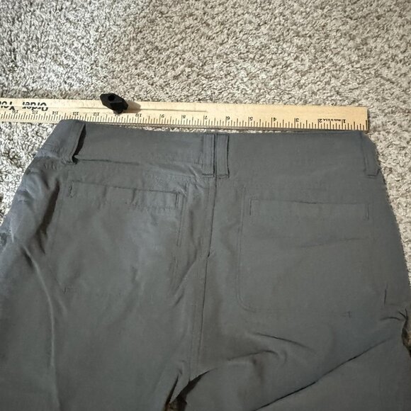 Marmot Shorts Womens 4 Gray Hiking Outdoor Trail Zip Pocket Lightweight Stretch - Picture 8 of 11